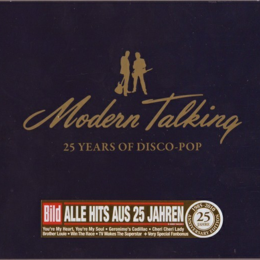 Modern talking альбомы слушать. Modern talking 25 years of Disco-Pop. Modern talking обложка. Modern talking - 25 years of Disco-Pop (2 CD). Modern talking обложки первых альбомов.